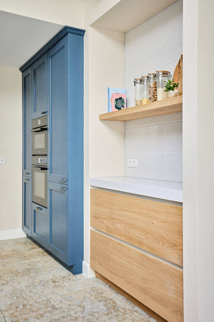 Aanbouw Woonkeuken Modern Klassiek ©Tijmen Bos Architecten