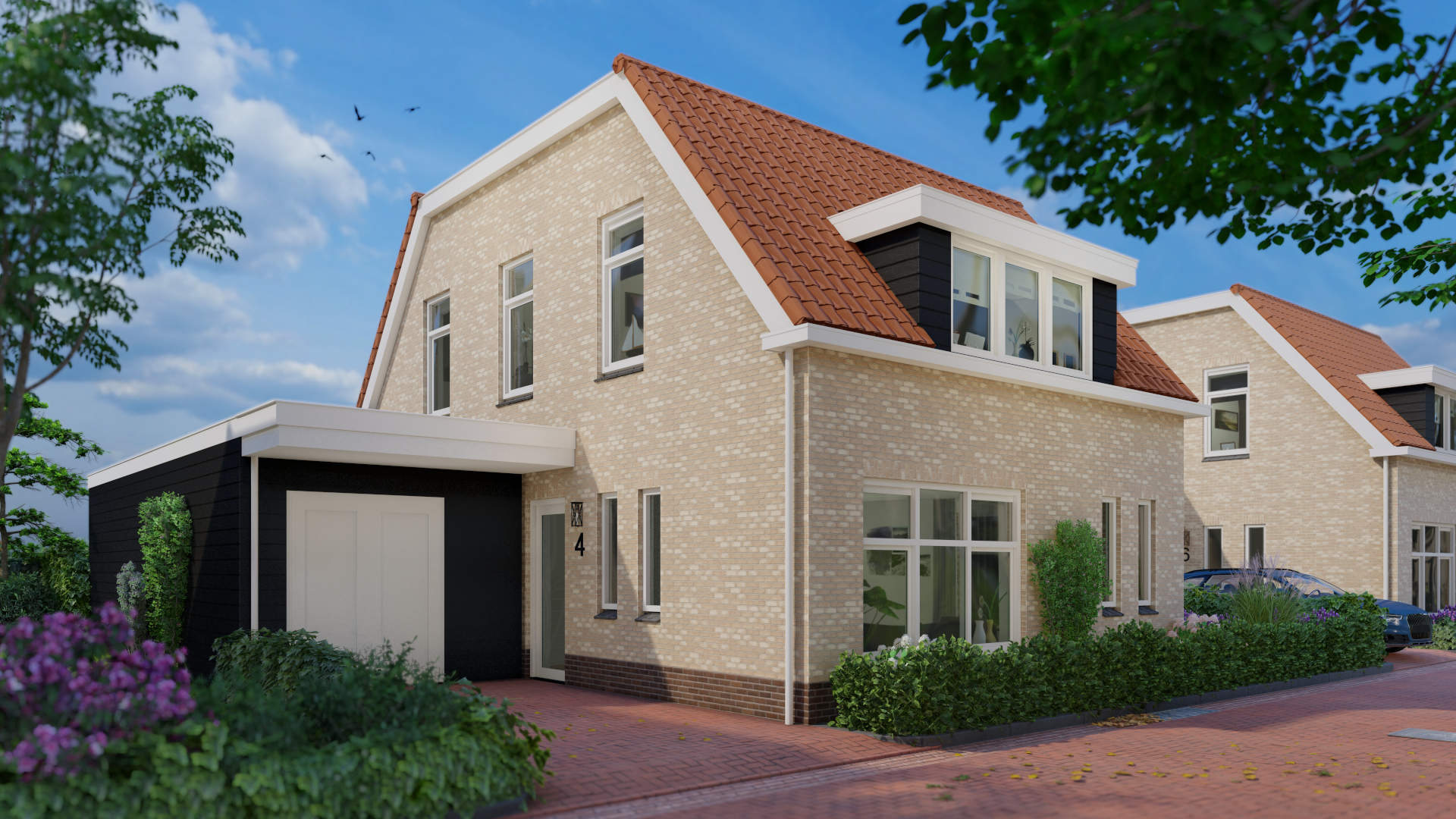 4 Nieuwbouw Woningen Vrijstaand Levensloopbestendig Onderhoudsarm Diepenveen Berging ©Tijmen Bos Architecten