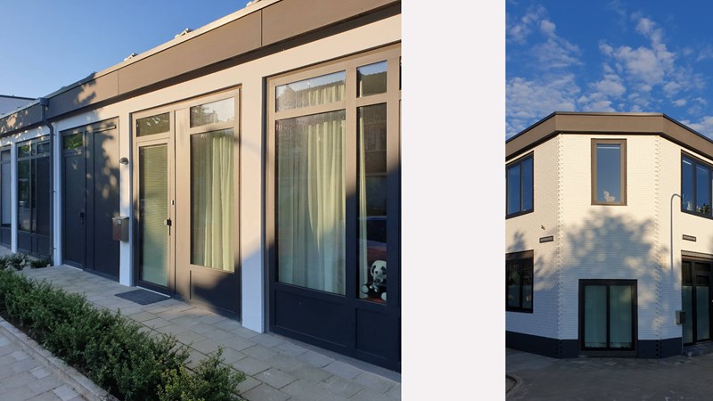 Wonen In Een Voormalige Fabriek Nul Op De Meter Duurzaam Loft Oude Constructie Nieuwe Gevel©Tijmen Bos Architecten