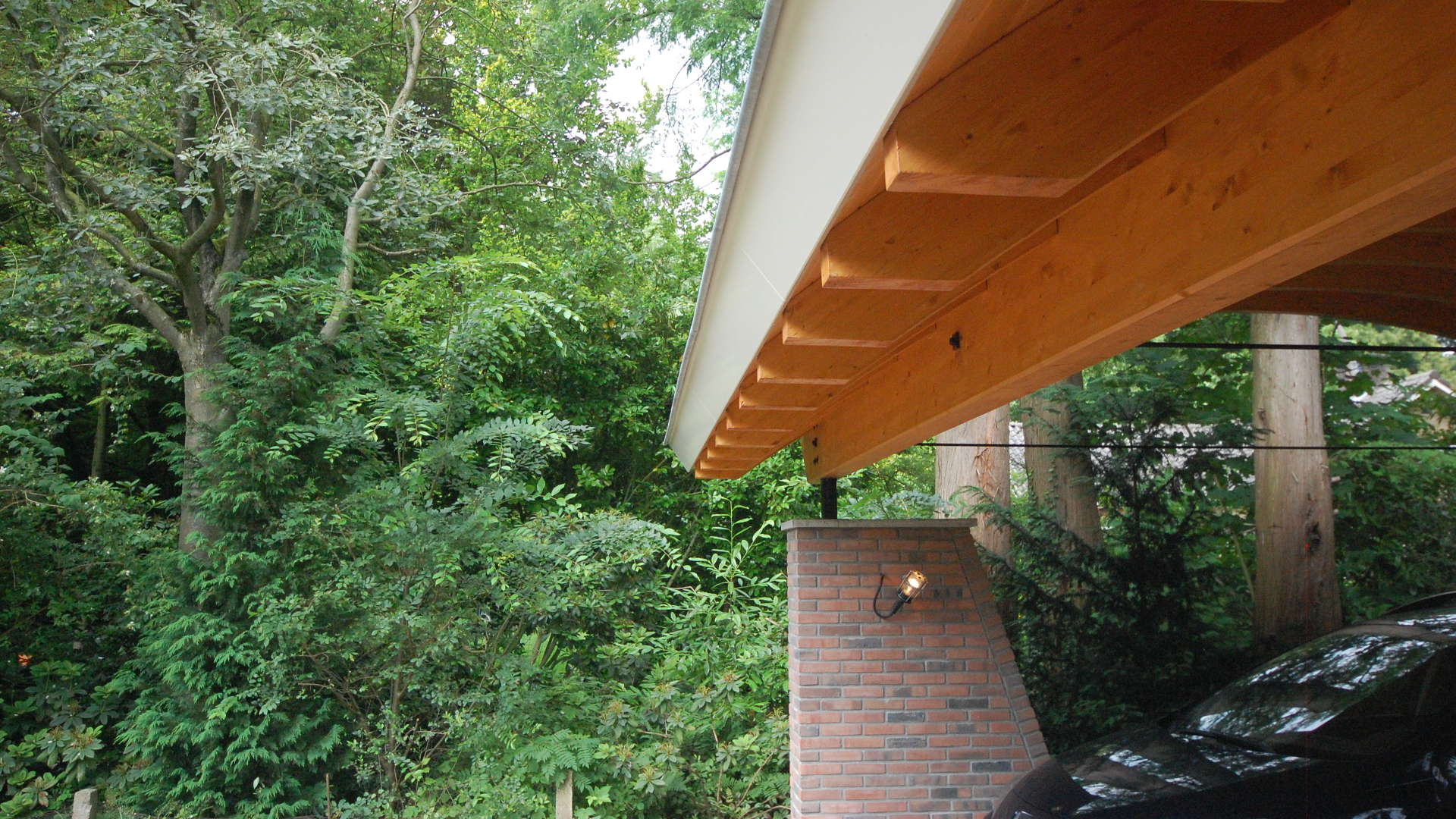 Dakrand Boei Zink Kraal Carport Metselwerk Penanten Rond Dak Liggers Gelamineerd Hout Architectuur Ontwerp Deventer ©Tijmen Bos Architecten (1)